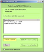 server selector